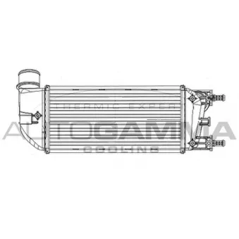 Intercooler, échangeur AUTOGAMMA 105065