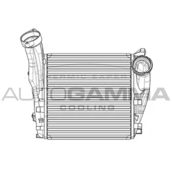 Intercooler, échangeur AUTOGAMMA 105066