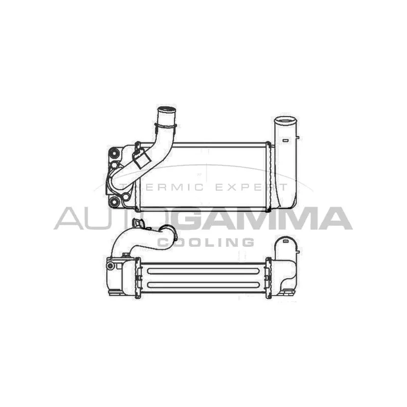 Intercooler, échangeur AUTOGAMMA 105068