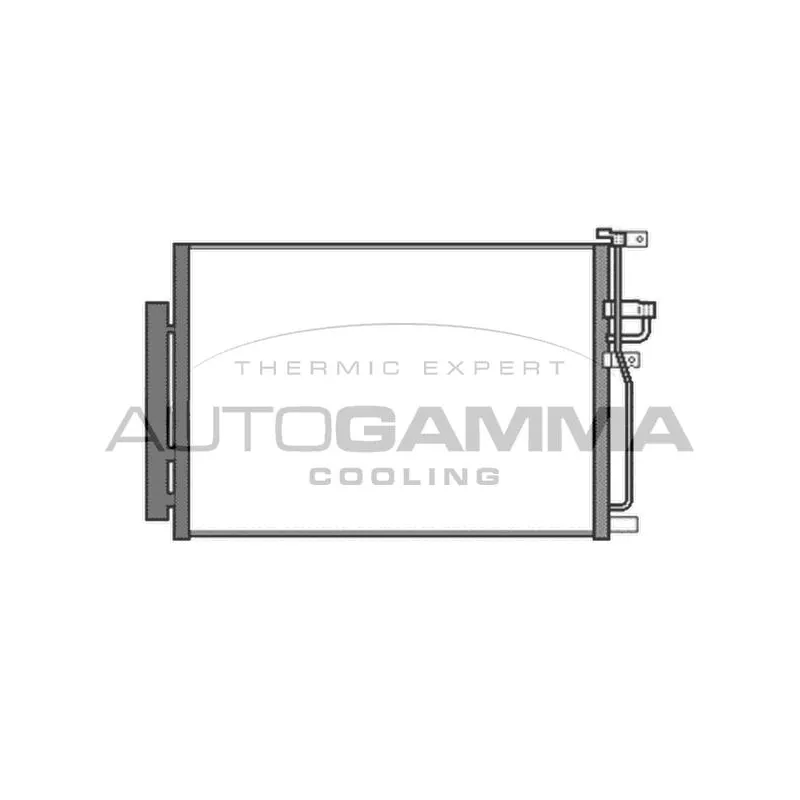 Condenseur, climatisation AUTOGAMMA 105070