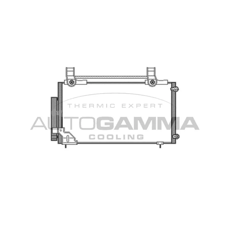 Condenseur, climatisation AUTOGAMMA 105072