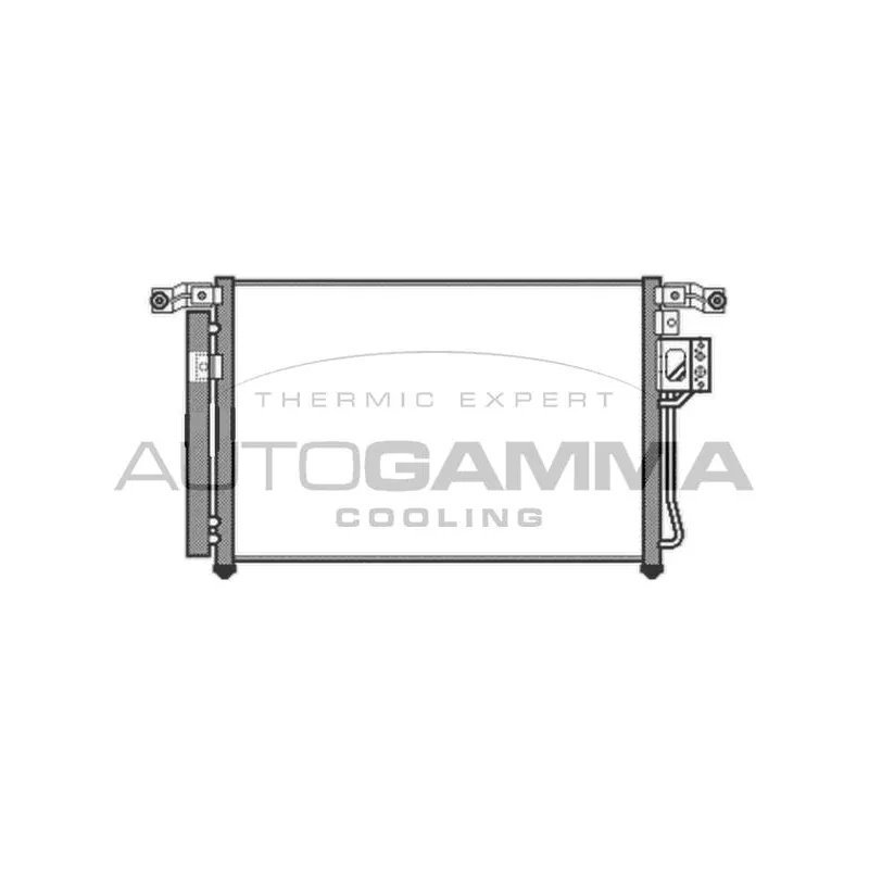 Condenseur, climatisation AUTOGAMMA 105076