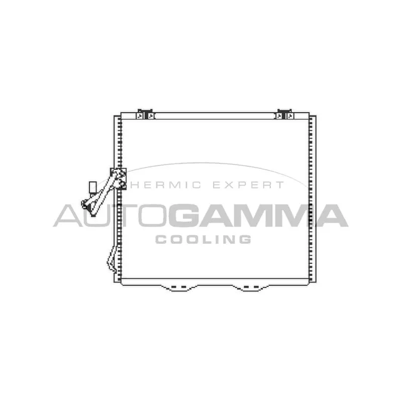Condenseur, climatisation AUTOGAMMA 105079