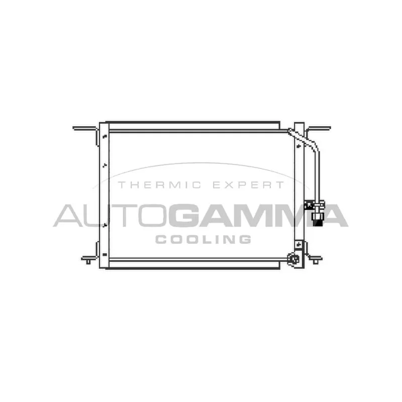 Condenseur, climatisation AUTOGAMMA 105084