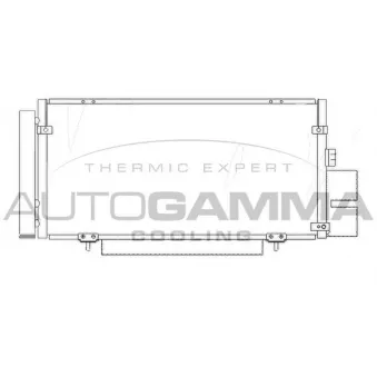Condenseur, climatisation AUTOGAMMA