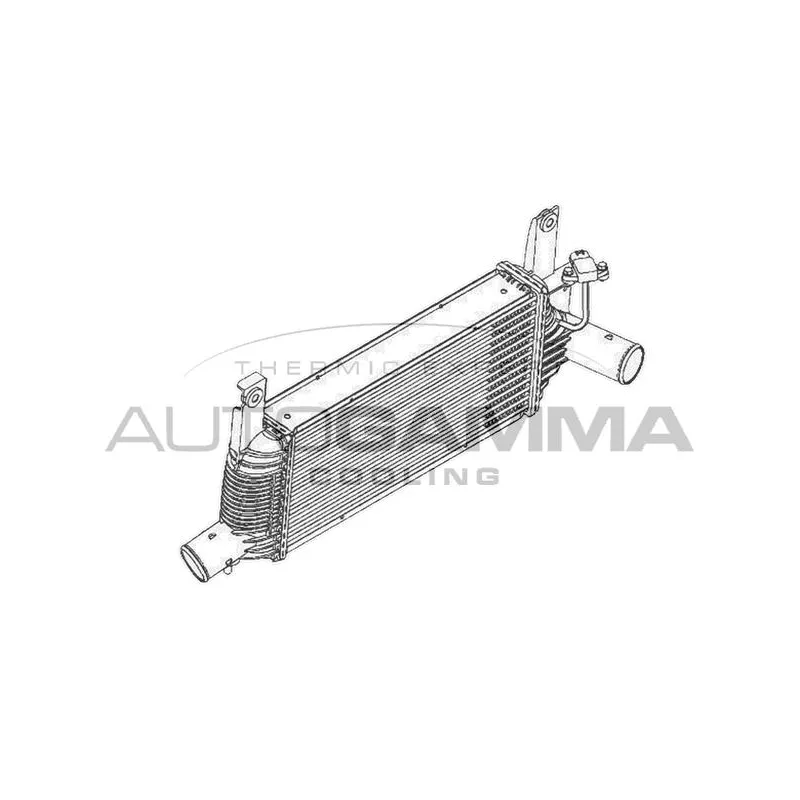 Intercooler, échangeur AUTOGAMMA 105098