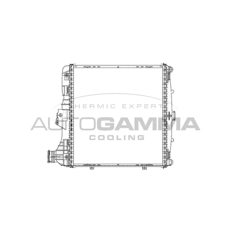 Radiateur, refroidissement du moteur AUTOGAMMA 105102
