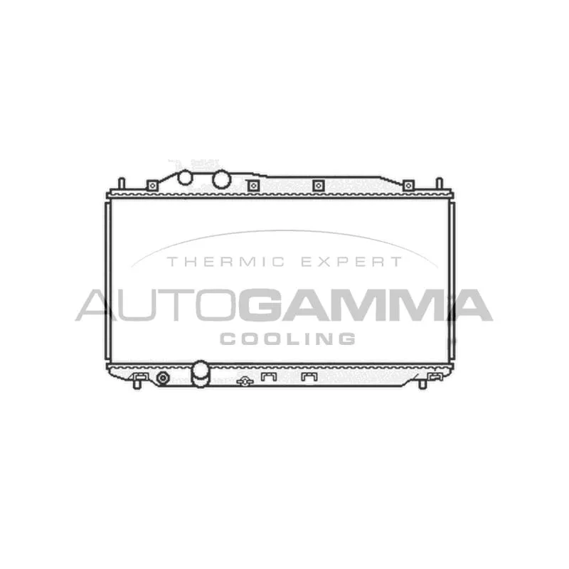 Radiateur, refroidissement du moteur AUTOGAMMA 105107