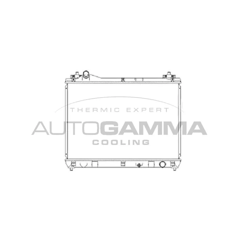 Radiateur, refroidissement du moteur AUTOGAMMA 105111