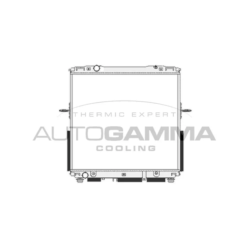 Radiateur, refroidissement du moteur AUTOGAMMA 105130