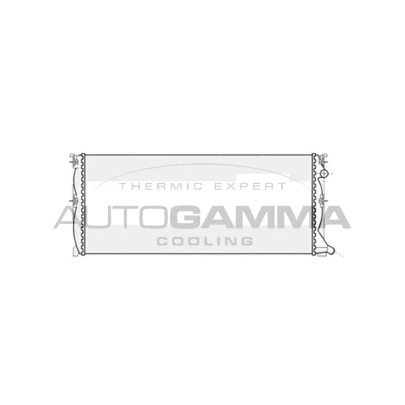 Radiateur, refroidissement du moteur AUTOGAMMA 105133
