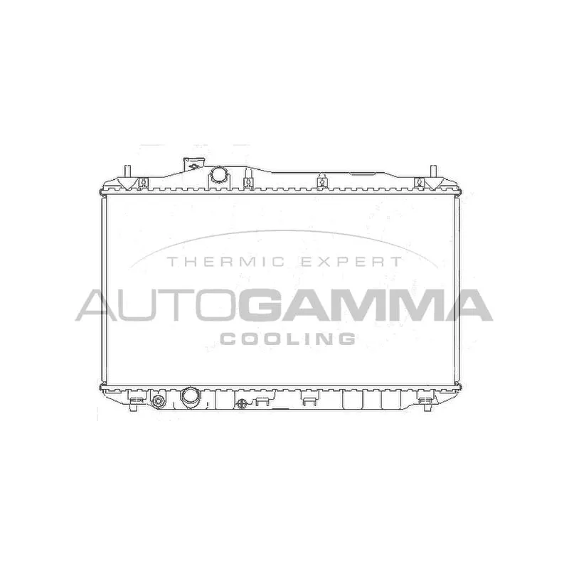 Radiateur, refroidissement du moteur AUTOGAMMA 105135