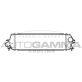 Intercooler, échangeur AUTOGAMMA 105144