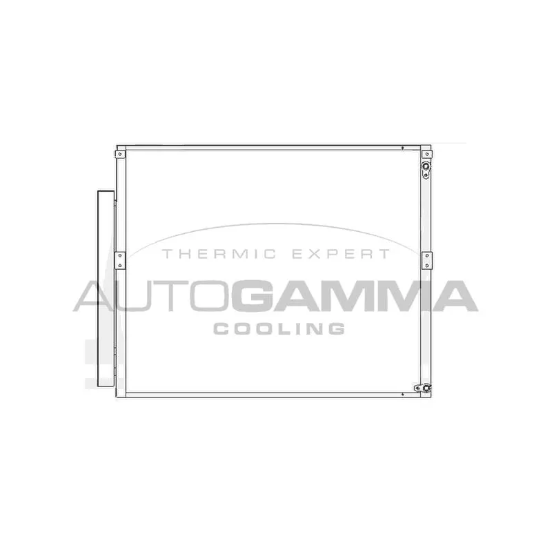 Condenseur, climatisation AUTOGAMMA 105154