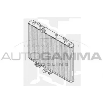 Radiateur, refroidissement du moteur AUTOGAMMA 105157