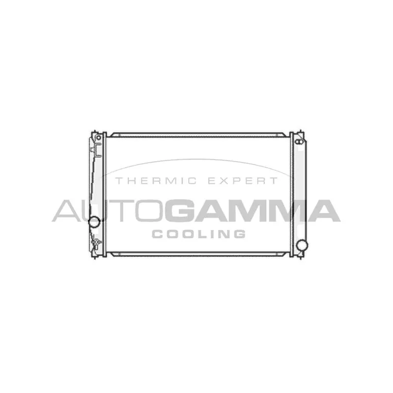 Radiateur, refroidissement du moteur AUTOGAMMA 105185