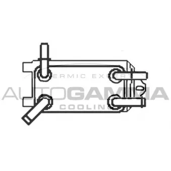Radiateur d'huile AUTOGAMMA 105187