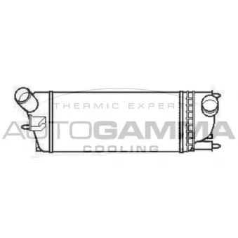 Intercooler, échangeur AUTOGAMMA 105190