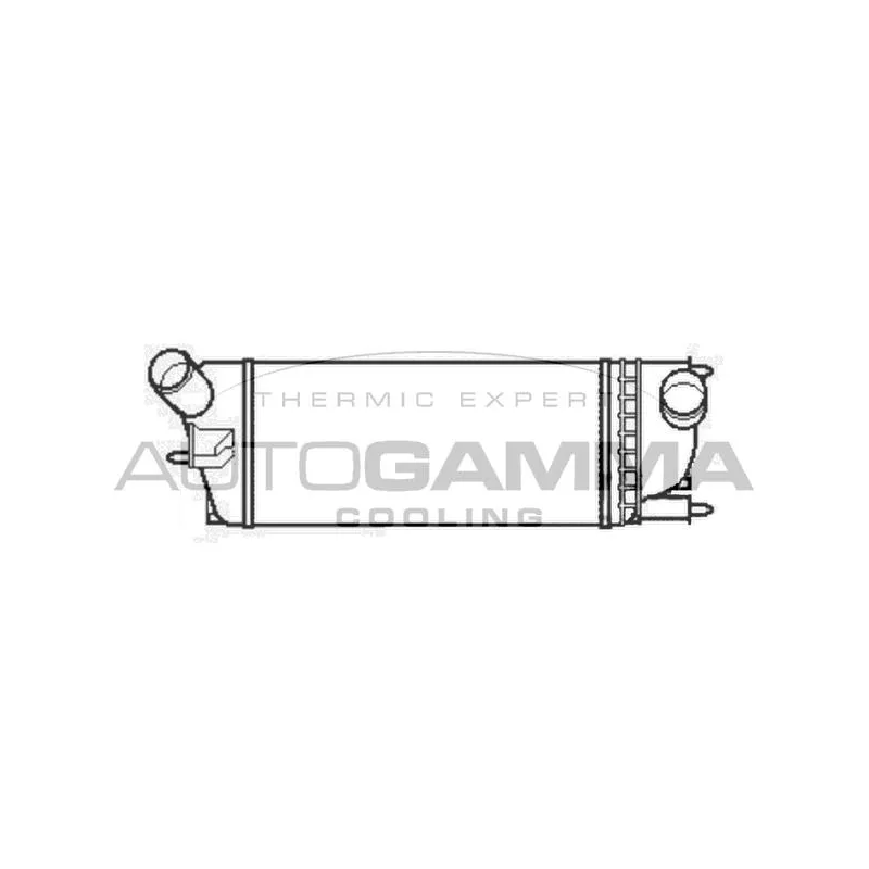 Intercooler, échangeur AUTOGAMMA 105190