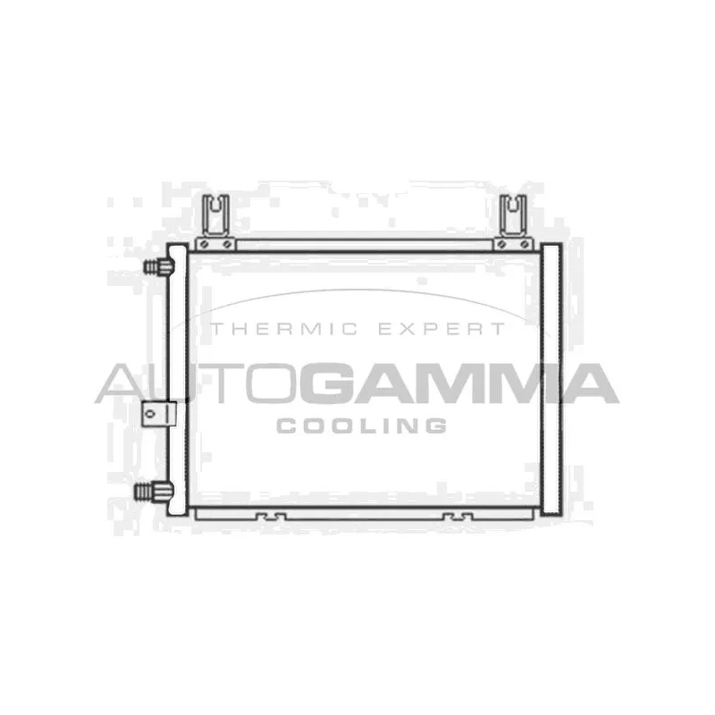 Condenseur, climatisation AUTOGAMMA 105194