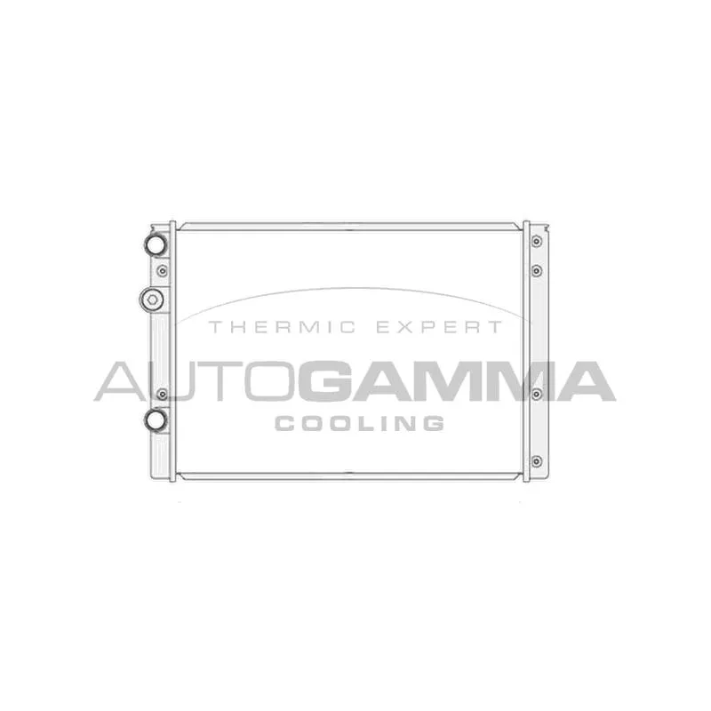 Radiateur, refroidissement du moteur AUTOGAMMA 105200