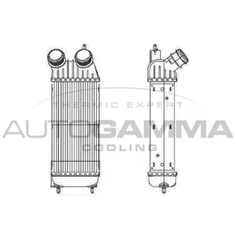 Intercooler, échangeur AUTOGAMMA