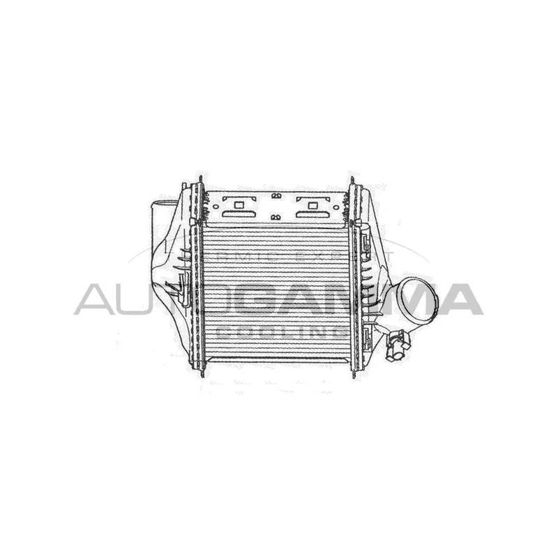 Intercooler, échangeur AUTOGAMMA 105242