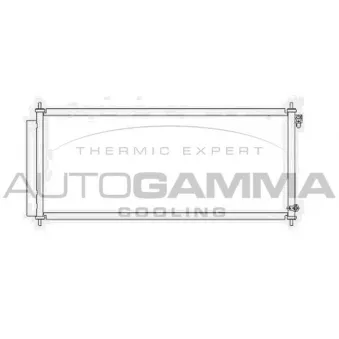 Condenseur, climatisation AUTOGAMMA 105244
