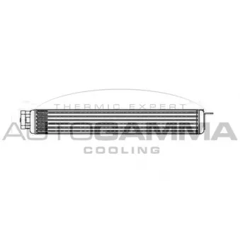 Radiateur d'huile AUTOGAMMA 105267