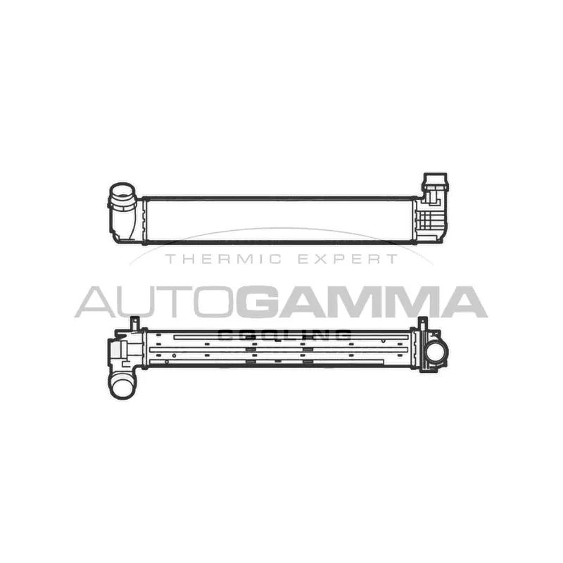 Intercooler, échangeur AUTOGAMMA 105292