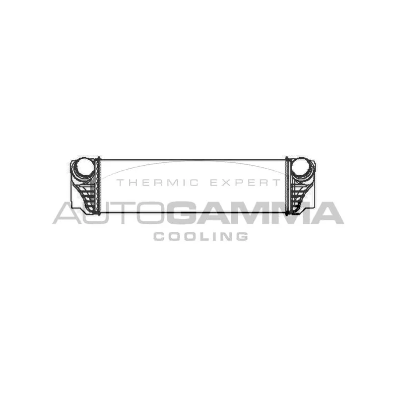 Intercooler, échangeur AUTOGAMMA 105332