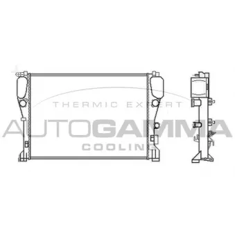 Radiateur, refroidissement du moteur AUTOGAMMA