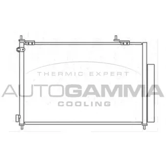 Condenseur, climatisation AUTOGAMMA