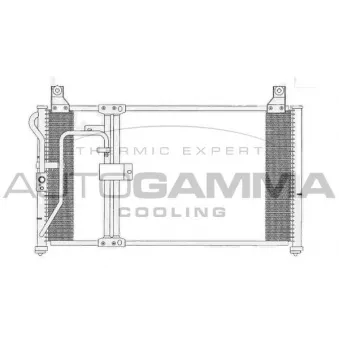 Condenseur, climatisation AUTOGAMMA 105352
