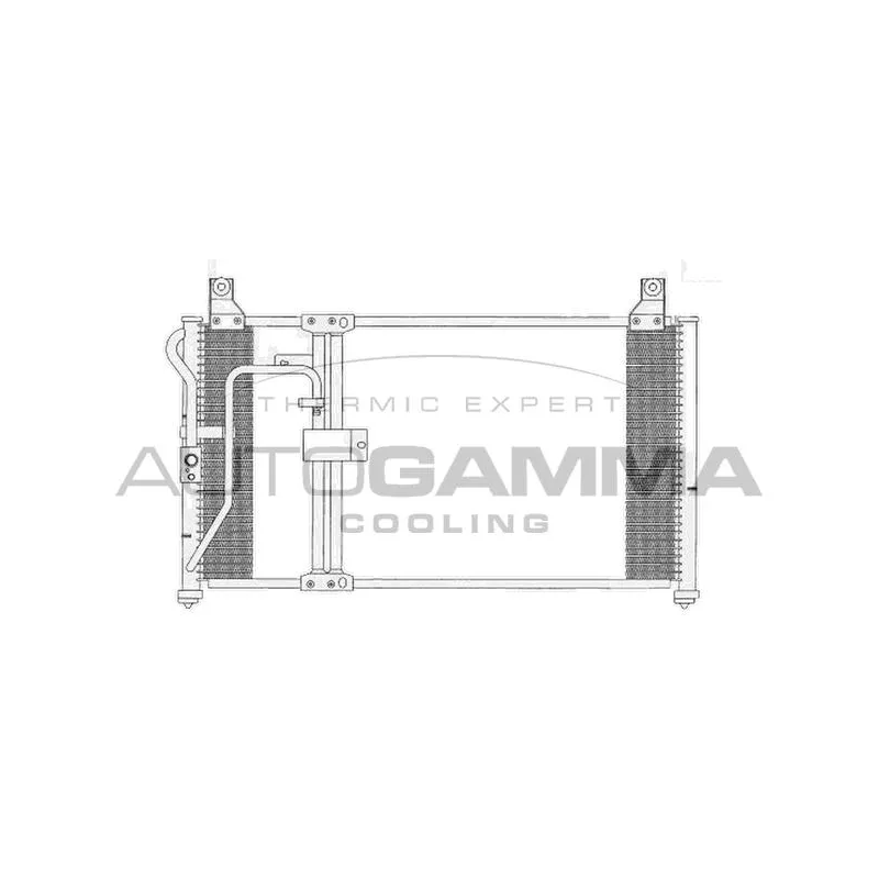 Condenseur, climatisation AUTOGAMMA 105352