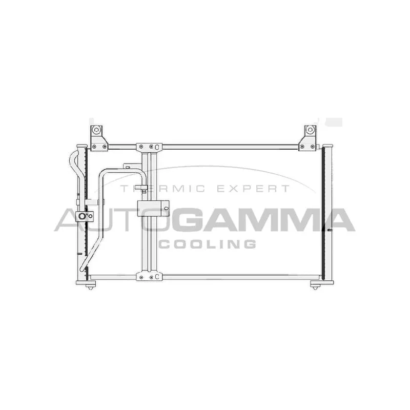 Condenseur, climatisation AUTOGAMMA 105353