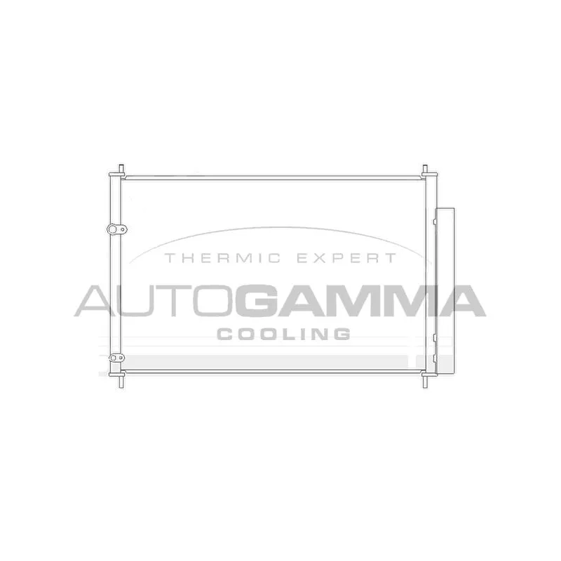 Condenseur, climatisation AUTOGAMMA 105355