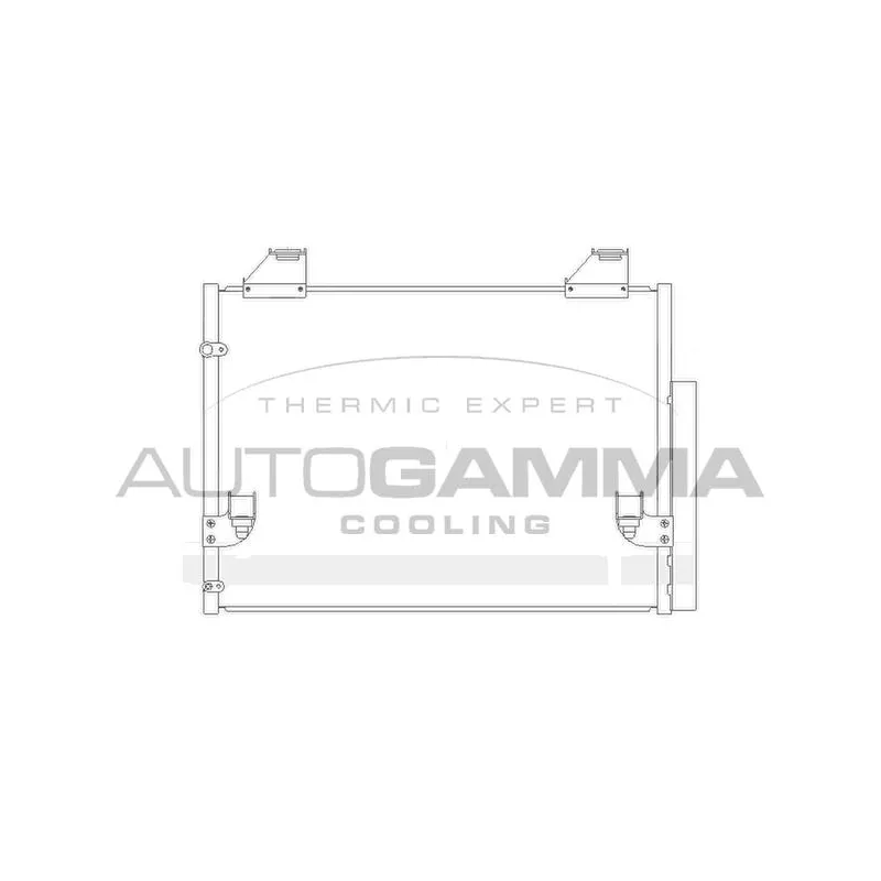 Condenseur, climatisation AUTOGAMMA 105357