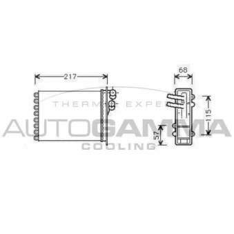 Système de chauffage AUTOGAMMA 105360