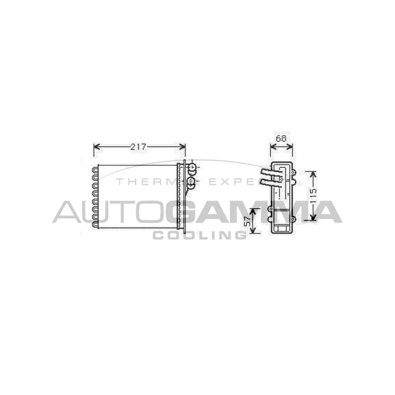 Système de chauffage AUTOGAMMA 105360