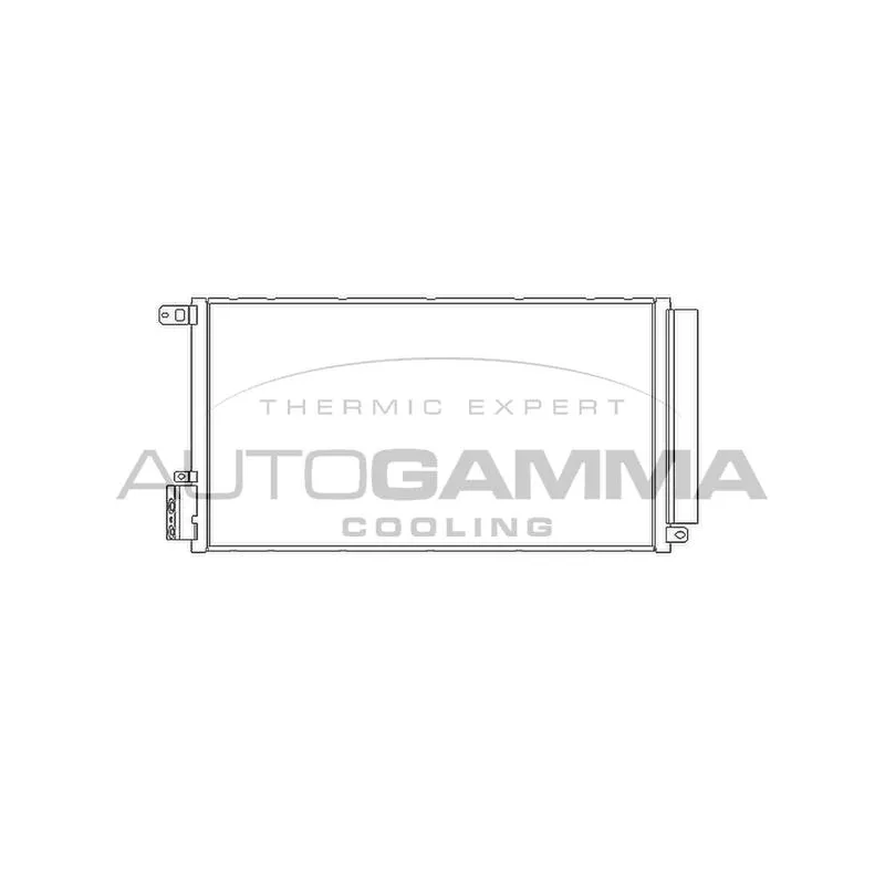 Condenseur, climatisation AUTOGAMMA 105366