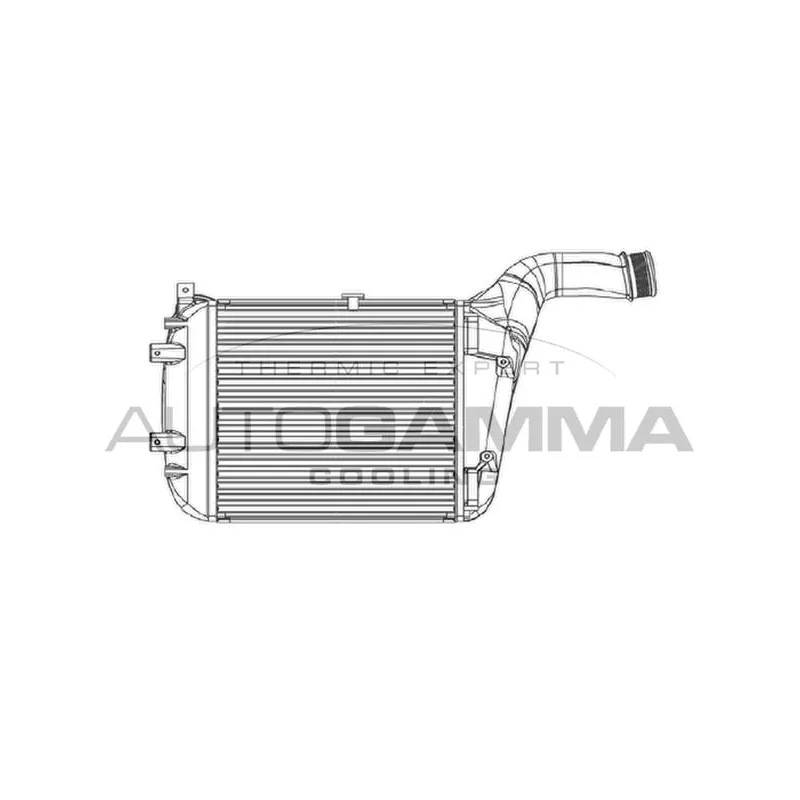 Intercooler, échangeur AUTOGAMMA 105367