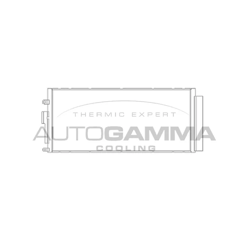 Condenseur, climatisation AUTOGAMMA 105373
