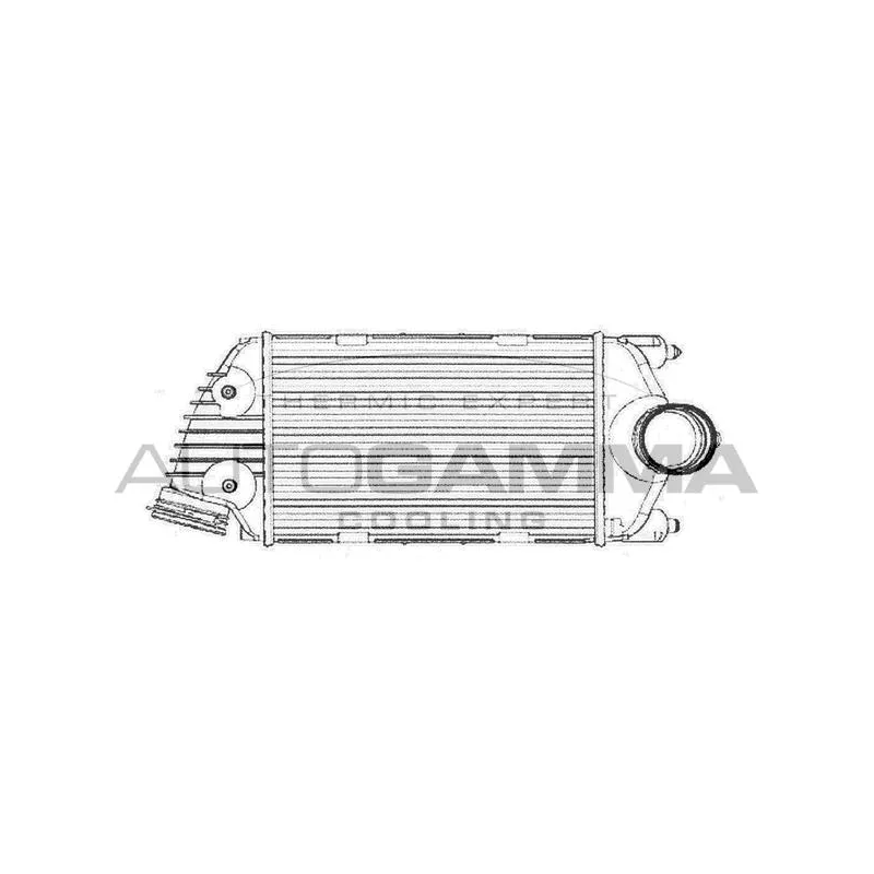 Intercooler, échangeur AUTOGAMMA 105379