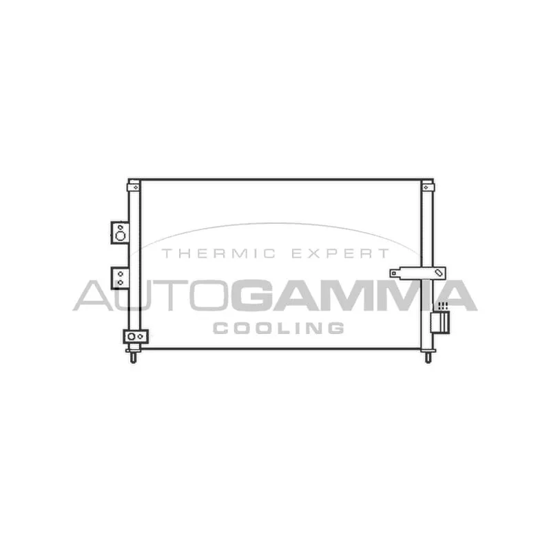 Condenseur, climatisation AUTOGAMMA 105381
