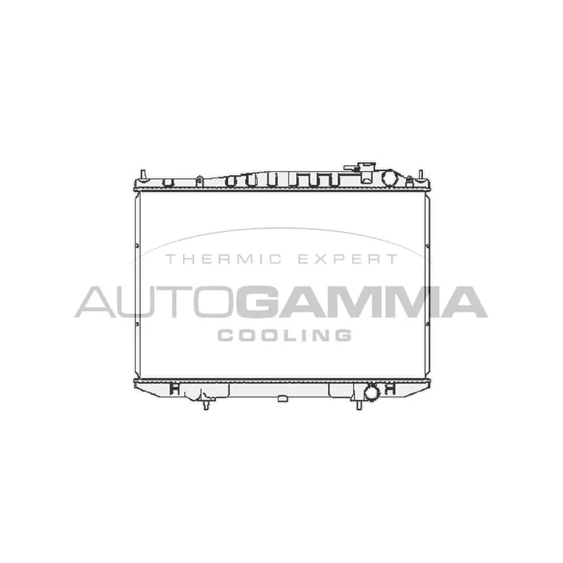 Radiateur, refroidissement du moteur AUTOGAMMA 105387