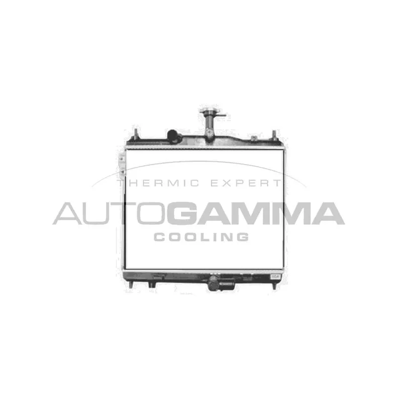 Radiateur, refroidissement du moteur AUTOGAMMA 105394