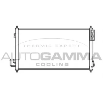 Condenseur, climatisation AUTOGAMMA 105404