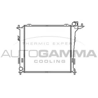 Radiateur, refroidissement du moteur AUTOGAMMA