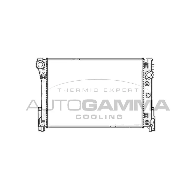 Radiateur, refroidissement du moteur AUTOGAMMA 105415
